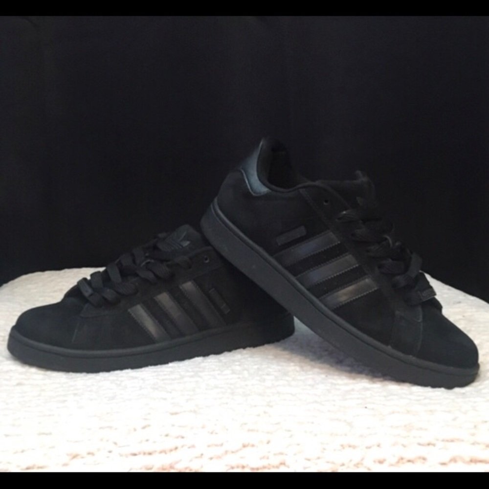 Adidas Campus ST suede shoes black size 9